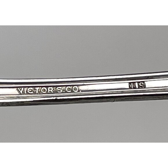 1940s Lot 3 Victor & Co International Silver Silverplate INS233 Iced Tea Spoons - Picture 4 of 4